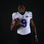 Florida Gators recruiting TE target Kamari Morales at his junior day visit- 1280x853