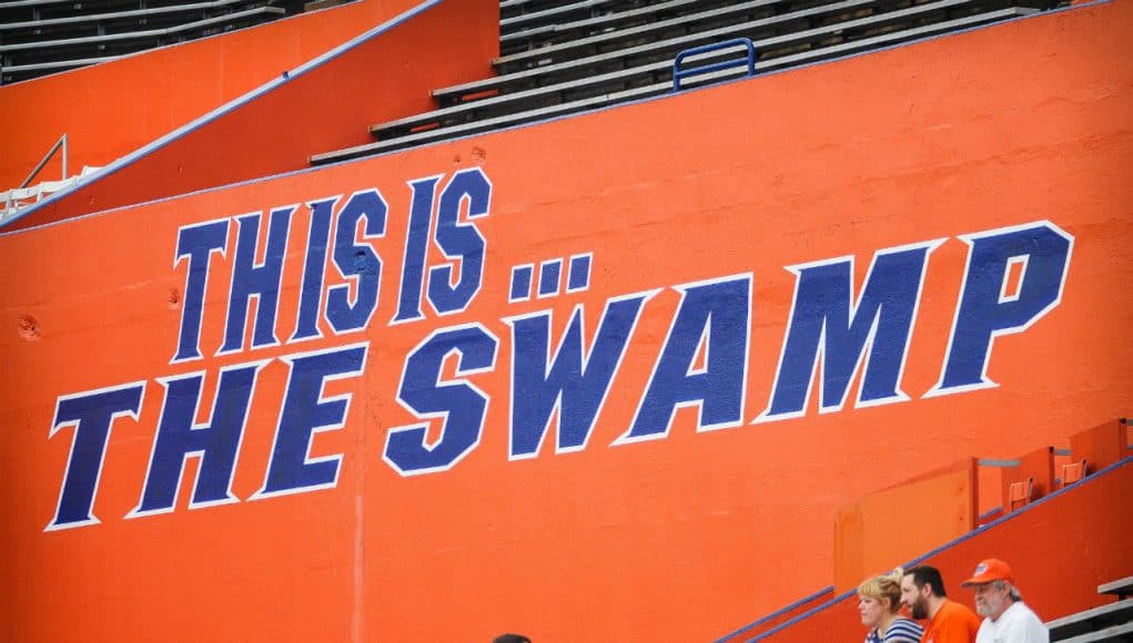 The Swamp sign inside Ben Hill Griffin Stadium- 1280x850