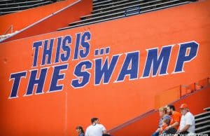 The Swamp sign inside Ben Hill Griffin Stadium- 1280x850