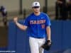 University of Florida pitcher Tyler Dyson walks off the mound after a strikeout against Wake Forest in the Super Regional- Florida Gators baseball- 1280x852
