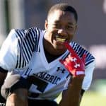 University of Florida recruit Jacob Copeland poses after practice during the Under Armour All-American game week- Florida Gators recruiting- 1280x853