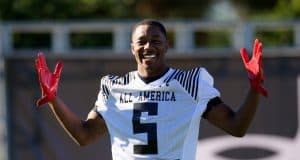 University of Florida recruit Jacob Copeland poses after practice during the Under Armour All-American game week- Florida Gators recruiting- 1280x853