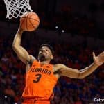 Florida Gators basketball player Jalen Hudson dunks against Kentucky- 1280x853