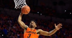 Florida Gators basketball player Jalen Hudson dunks against Kentucky- 1280x853