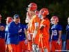 Florida Gators head coach Dan Mullen talks to the quarterbacks- 1280x853