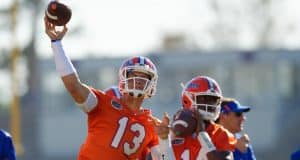 Florida Gators quarterbacks Emory Jones and Feleipe Franks- 1280x853