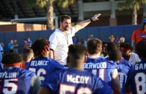 University of Florida strength and conditioning coach Nick Savage - photo by Alex de la Osa - UAA Communications