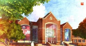 UF Football Operations Building Conceptual Rendering / UAA Communications