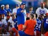 University of Florida head coach Dan Mullen address his football team after the first spring practice of camp- Florida Gators football- 1280x853
