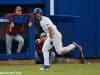 University of Florida outfielder Nelson Maldonado celebrates running to first after a single against Florida State- Florida Gators baseball- 1280x853