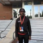 Defensive back Chester Kimbrough visiting the Florida Gators for the Orange and Blue game- 1280x960