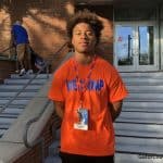 Defensive back Derek Stingley at Florida Gators Orange and Blue game-1280x960