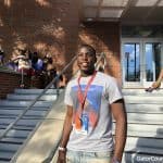 Florida Gators DB recruiting target Cortez Andrews at the Orange and Blue game-1280x960