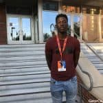 Florida Gators athlete target Mark-Antony Richards at the Orange and Blue game-1280x960