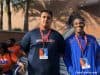 Florida Gators commits Ethan White and Keyvone Lee at the Orange and Blue game- 1280x960