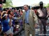 Florida Gators head coach Dan Mullen at Gator Walk before the Orange and Blue game-1280x853