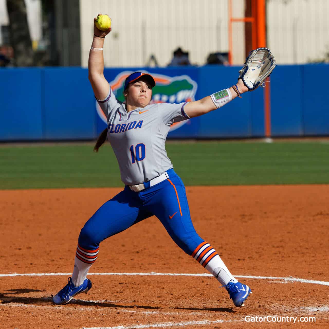 Florida Gators Softball Pitcher Natalie Lugo Pitches In 2018