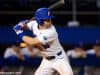 University of Florida outfielder Wil Dalton loads before taking a swing during the Florida Gators season opener against Siena- Florida Gators baseball- 1280x853