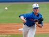 University of Florida pitcher Brady Singer throws a pitch during the 2017 Gainesville Super Regional- Florida Gators baseball- 1280x852
