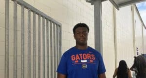 Offensive lineman Warren McClendon visiting the Florida Gators- 1280x960