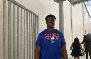 Offensive lineman Warren McClendon visiting the Florida Gators- 1280x960