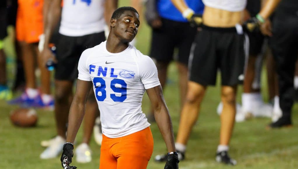 Florida Gators defensive back target Jarvis Brownlee at FNL- 1280x853