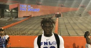 Forest High School athlete Diwun Black poses after working out at Friday Night Lights- Florida Gators recruiting- 1280x960