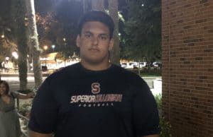 Florida Gators offensive line commit Ethan White at Friday Night Lights- 1280x960