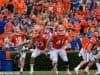 University of Florida long snapper Ryan Farr (41) runs down the field as Johnny Townsend punts during a win over Vanderbilt in 2017- Florida Gators football- 1280x852