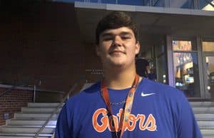 Florida Gators 2020 offensive line target Zane Herring- 1280x960