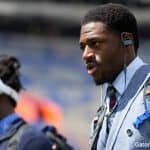 Florida Gators WR Josh Hammond enters the stadium before the Colorado State- 1280x853