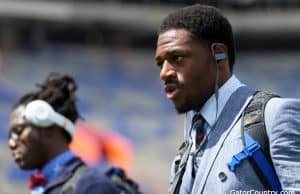 Florida Gators WR Josh Hammond enters the stadium before the Colorado State- 1280x853
