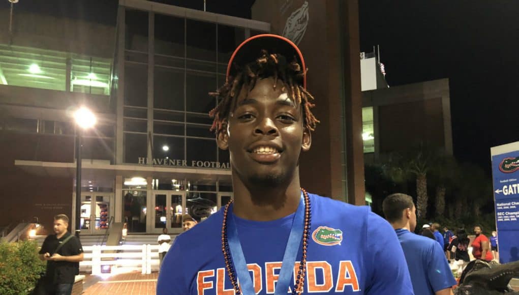 Florida Gators athlete commit Diwun Black at the Swamp-1280x960