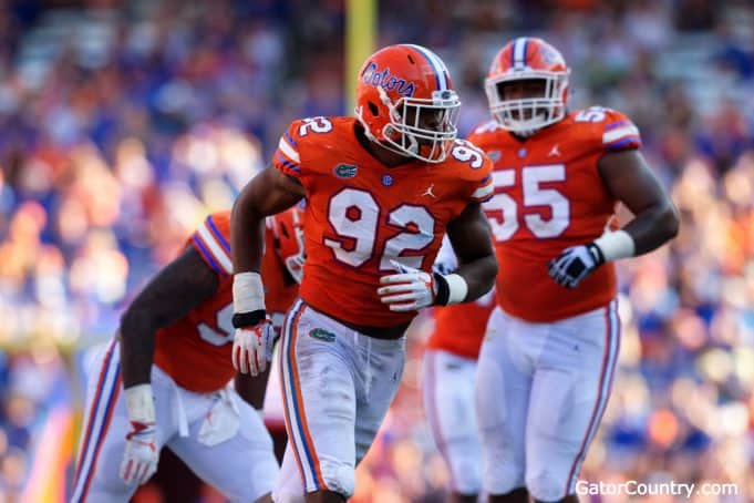 Florida Gators defensive end Jabari Zunga after a sack against Colorado State- 1280x853