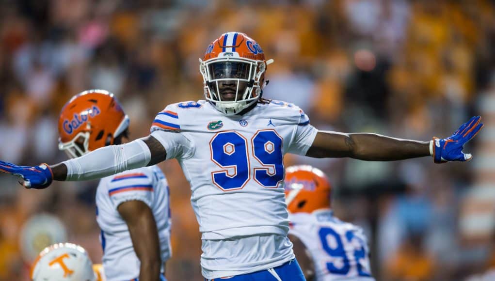 Florida Gators defensive lineman Jachai Polite against Tennessee- 1280x896