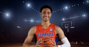 Florida Gators guard Andrew Nembhard at UF media day- 1280x853