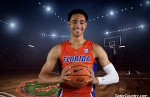 Florida Gators guard Andrew Nembhard at UF media day- 1280x853