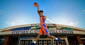 Florida Gators guard Jalen Hudson at Florida media day 2018- 1280x853