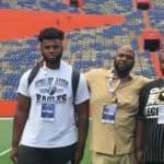 Florida Gators offensive line commit William Harrod at UF- 1280x624