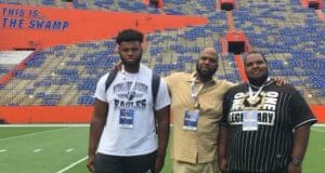 Florida Gators offensive line commit William Harrod at UF- 1280x624