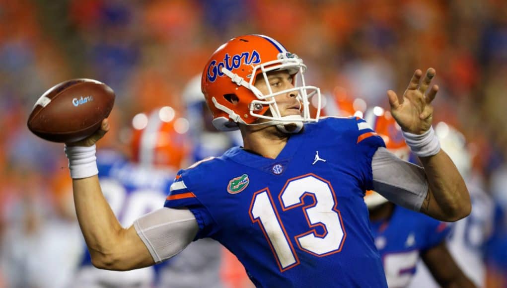 Florida Gators quarterback Feleipe Franks against Kentucky-1280x853