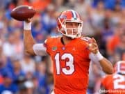 Florida Gators quarterback Feleipe Franks throws against Colorado State- 1280x853