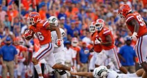 Florida Gators receiver Freddie Swain returns a punt for a touchdown- 1280x853
