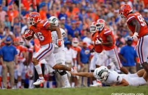 Florida Gators receiver Freddie Swain returns a punt for a touchdown- 1280x853