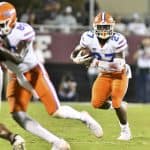 Florida Gators running back Dameon Pierce runs against Mississippi State- 1280x853