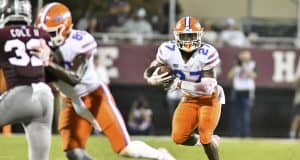 Florida Gators running back Dameon Pierce runs against Mississippi State- 1280x853