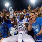 Kentucky celebrates victory over the Florida Gators in 2018- 1280x853