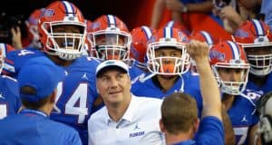 The Florida Gators enter the Swamp before the Charleston Southern game- 1280x853