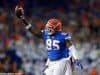 University of Florida defensive lineman Adam Shuler reacts after recovering a fumble against Charleston Southern– Florida Gators football- 1280x853