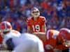 University of Florida kicker Evan McPherson lines up for a field goal in the first quarter of a win against Colorado State- Florida Gators football- 1280x853